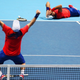 Illustration for article titled The Jubilance And Trauma Of Victory Displayed On One Tennis Court